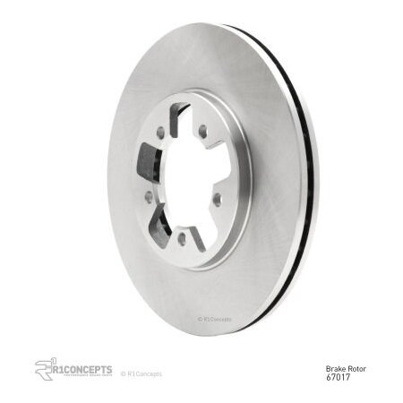 Dynamic Friction Co Disc Brake Rotor - 600-67017 600-67017